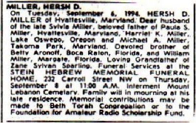 W3SWD - Hersh 'Dan' Miller