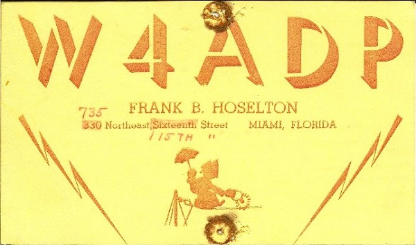 W4ADP - Frank B. Hoselton
