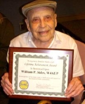 W4AUP - William P. 'Pete' Sides W4AUP - William P. 'Pete' Sides