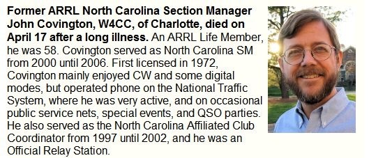 W4CC - John M. Covington W4CC - John M. Covington