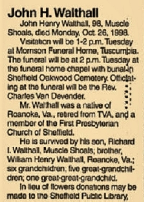 W4HW - John H. 'Jack' Walthall W4HW - John H. 'Jack' Walthall