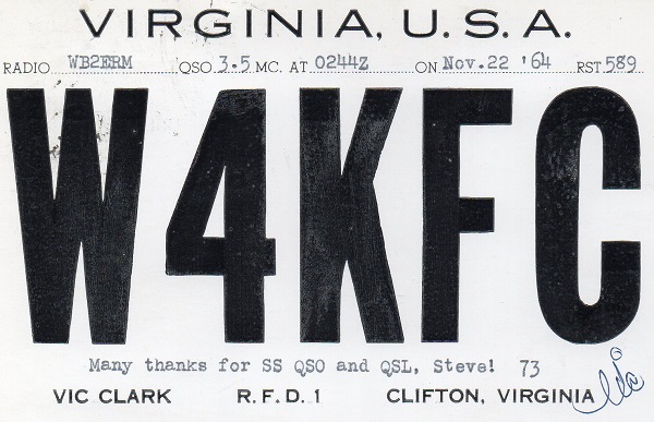 W4KFC - Victor C. 'Vic' Clark