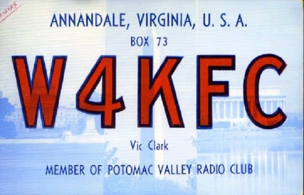 W4KFC - Victor C. 'Vic' Clark W4KFC - Victor C. 'Vic' Clark