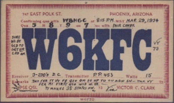 W4KFC - Victor C. 'Vic' Clark