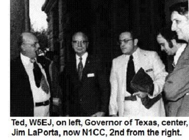Meeting with the Governor of Texas, 1972