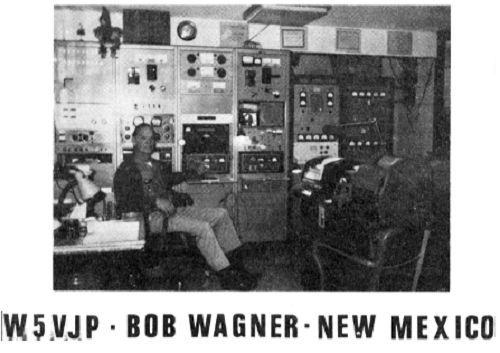W5VJP - Robert G. 'Bob' Wagner W5VJP - Robert G. 'Bob' Wagner