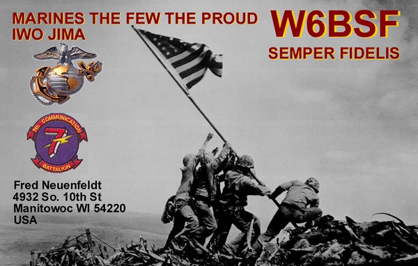 W6BSF - Fred R. Neuenfeldt  