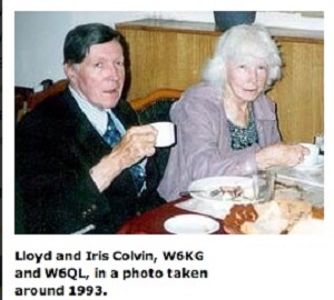W6KG - Lloyd D. Colvin W6KG - Lloyd D. Colvin