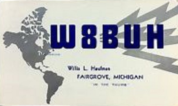 W8BUH - Willis L. 'Bill' Haufman W8BUH - Willis L. 'Bill' Haufman