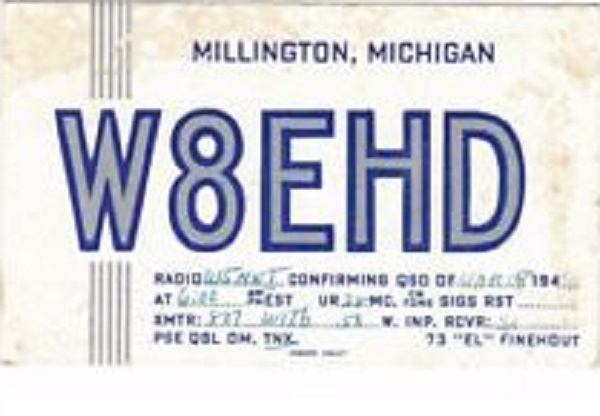 W8EHD - Elwyn J. Finehout