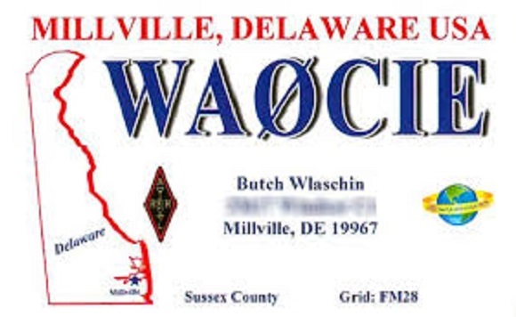 WAØCIE - Julius B. 'Butch' Wlaschin