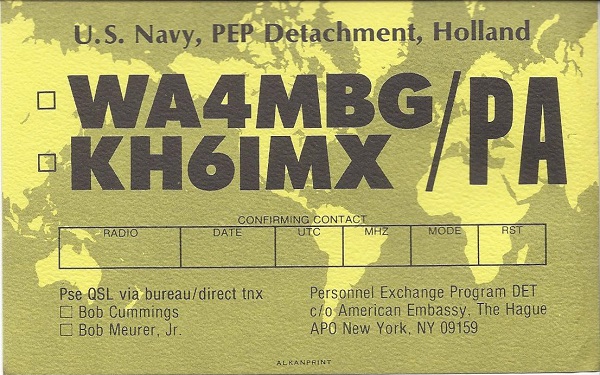 WA4MBG - Robert D. 'Bob' Cummings