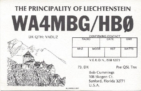 WA4MBG - Robert D. 'Bob' Cummings WA4MBG - Robert D. 'Bob' Cummings
