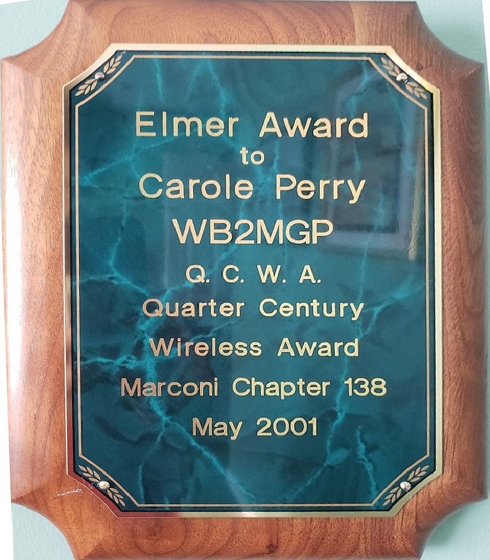 WB2MGP - Carole Perry WB2MGP - Carole Perry