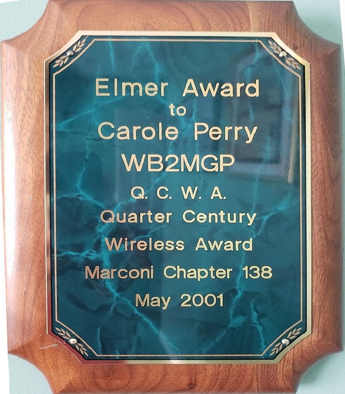 WB2MGP - Carole Perry 