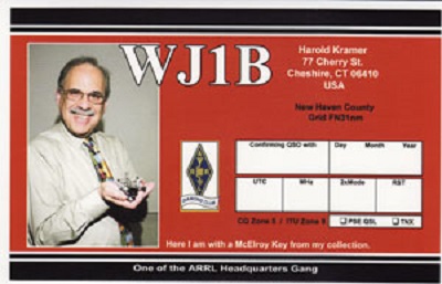 WJ1B - Harold R. Kramer WJ1B - Harold R. Kramer