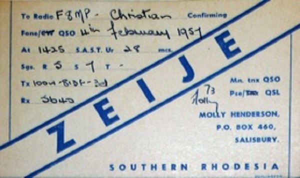 Z21JE - Mary E. 'Molly' Henderson Z21JE - Mary E. 'Molly' Henderson